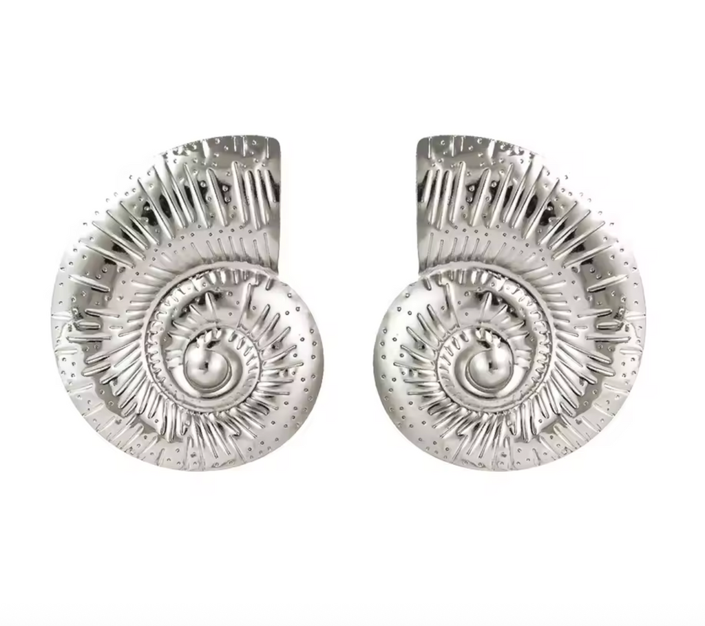 Fashionable Ocean Conch Ear Studs